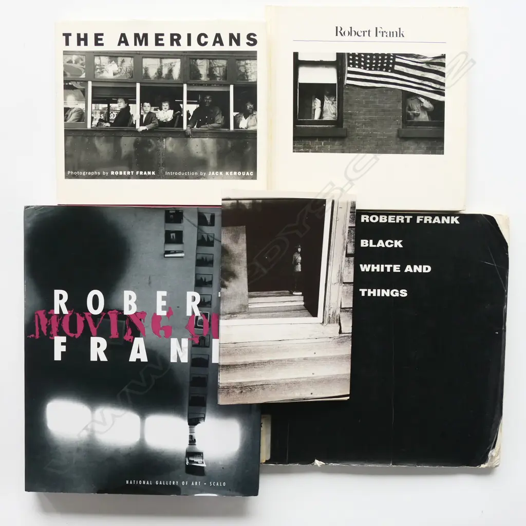 FIVE ROBERT FRANK PUBLICATIONS: THE AMERICANS Image 1++